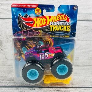 Hot Wheels Monster Trucks 1:64 Scale Humvee 4-CT Fastback Truck - NEW